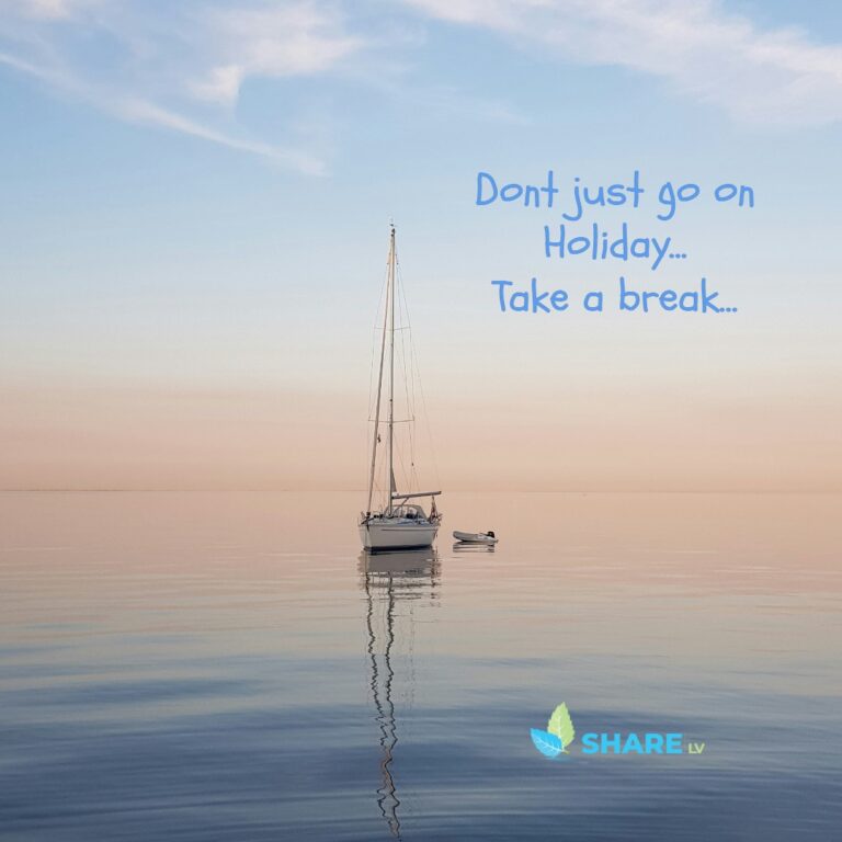 Read more about the article Don’t  just go on holiday. Take a break